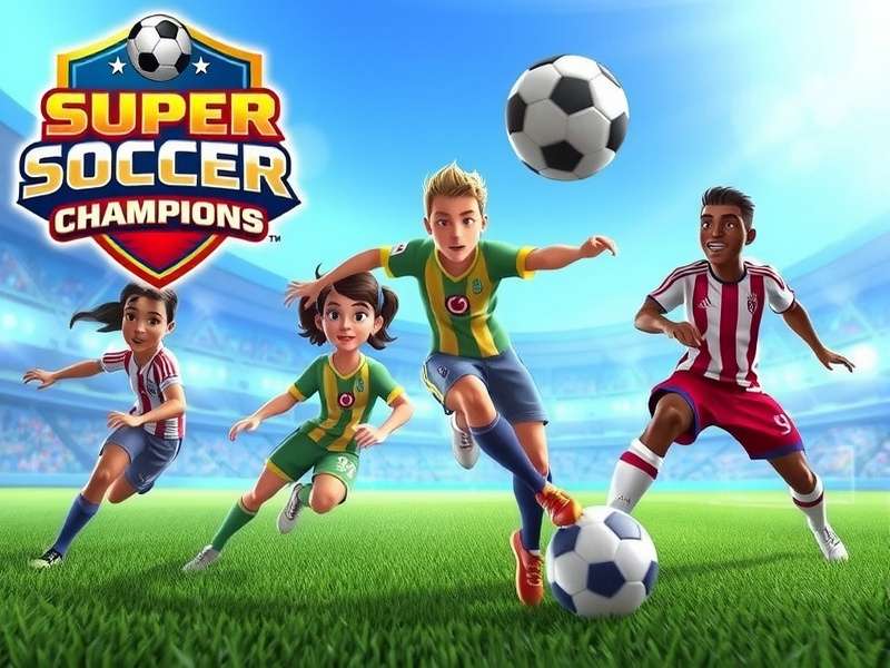 Super Soccer Champions Gameplay Screenshot