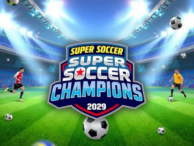 Super Soccer Champions Game Banner